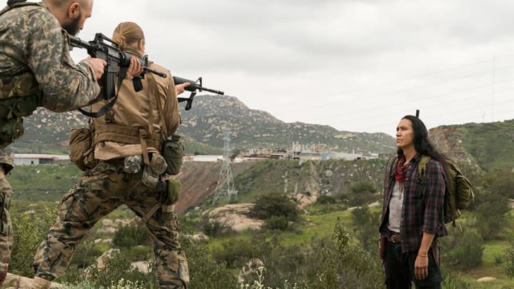 Qaletaqa Walker (Michael Greyeyes) - Fear The Walking Dead Photo by Richard Foreman Jr/AMC