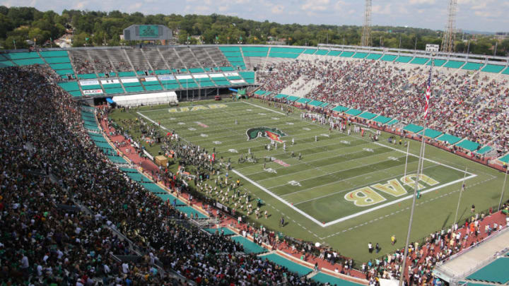 BIRMINGHAM, AL - SEPTEMBER 02: A view of Legion Field during the game between the UAB Blazers and the Alabama A