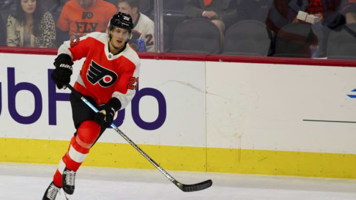 Oskar Lindblom, Philadelphia Flyers (Photo by Mitchell Leff/Getty Images)