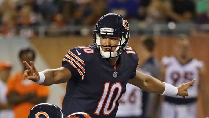 CHICAGO, IL - AUGUST 10: Mitchell Trubisky