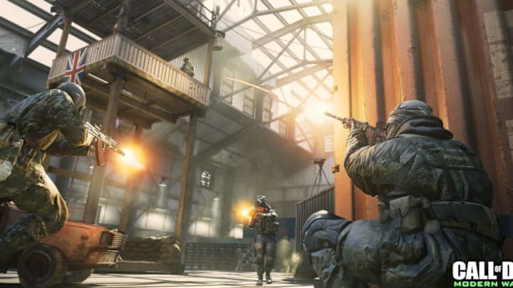 Asset from press release; Killhouse map in Modern Warfare Remastered from Variety Map Pack