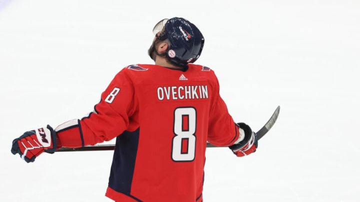 Washington Capitals, Alex Ovechkin #8. (Photo by Patrick Smith/Getty Images)