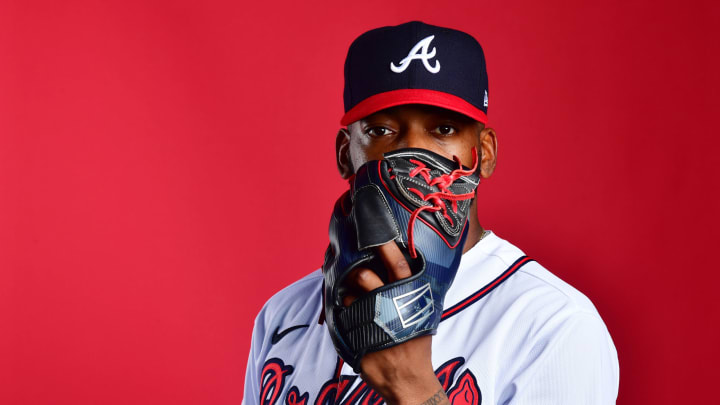 Vaughn Grissom of the Atlanta Braves poses for a portrait during the  News Photo - Getty Images