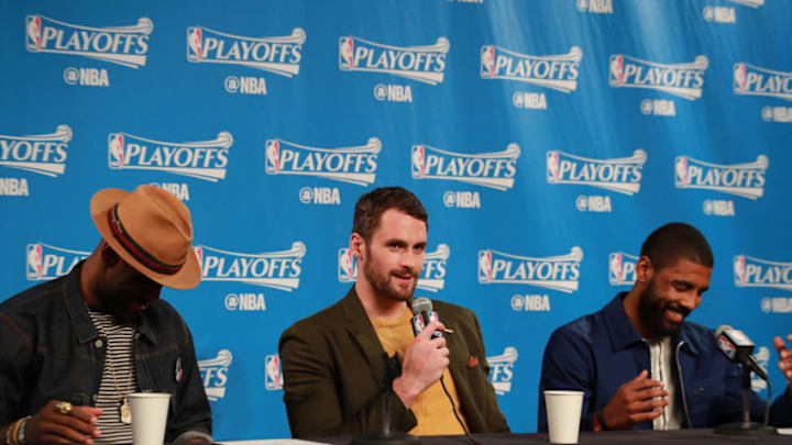 CLEVELAND, OH - APRIL 17: LeBron James