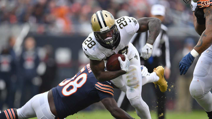 Fantasy Football Start ‘Em: New Orleans Saints running back Latavius Murray (28) (Photo by Robin Alam/Icon Sportswire via Getty Images)