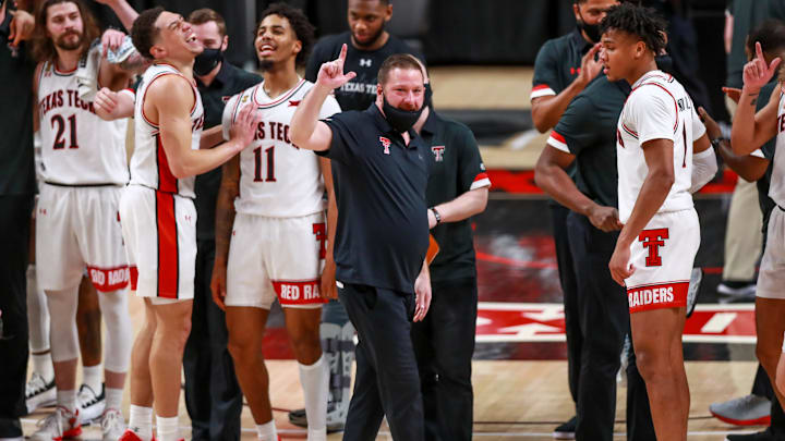 Head coach Chris Beard Texas Tech Red Raiders (Photo by John E. Moore III/Getty Images)