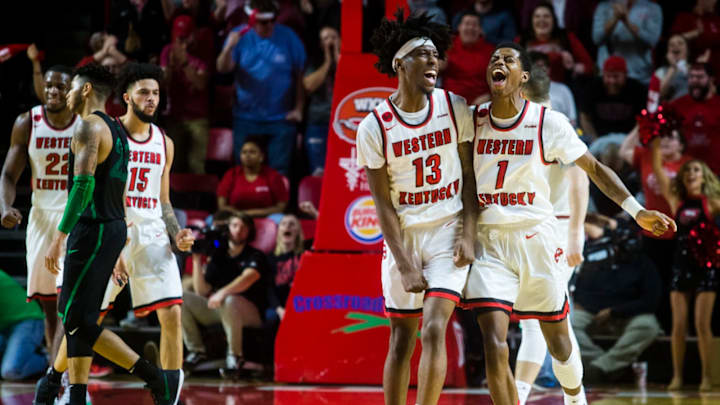 Conference USA Basketball Taveion Hollingsworth Lamonte Bearden Western Kentucky Hilltoppers (Photo by Shaban Athuman/ Getty Images)