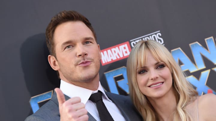 HOLLYWOOD, CA - APRIL 19: Actors Chris Pratt and Anna Faris arrive at the premiere of Disney and Marvel's 'Guardians of the Galaxy Vol. 2' at Dolby Theatre on April 19, 2017 in Hollywood, California. (Photo by Axelle/Bauer-Griffin/FilmMagic)
