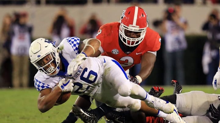 ATHENS, GA - NOVEMBER 18: Benny Snell Jr. (Photo by Daniel Shirey/Getty Images)