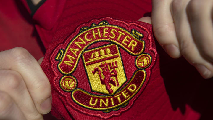 Manchester United club crest (Photo by Visionhaus/Getty Images)