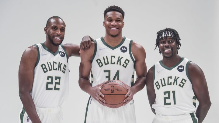 Milwaukee Bucks: Khris Middleton, Giannis Antetokounmpo, Jrue Holiday