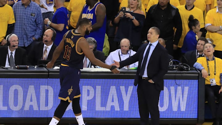 OAKLAND, CA - JUNE 01: Tristan Thompson