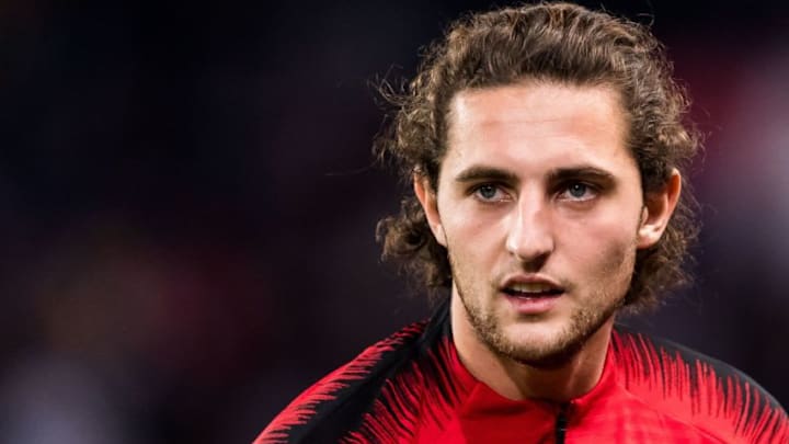 Adrien Rabiot of Paris Saint-Germain during the UEFA Champions League group C match between Paris St Germain and SSC Napoli at the Parc des Princes on October 24, 2018 in Paris, France(Photo by VI Images via Getty Images)