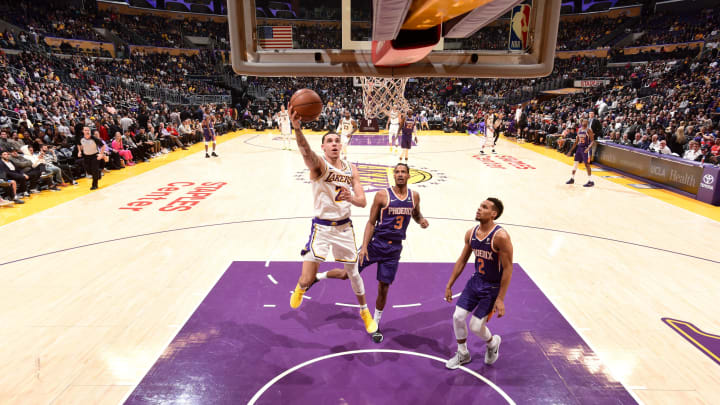 Lonzo Ball Phoenix Suns (Photo by Andrew D. Bernstein/NBAE via Getty Images)