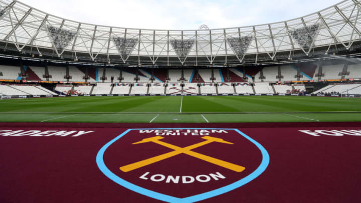 LONDON, ENGLAND - OCTOBER 05: General view inside the stadium ahead of the Premier League match between West Ham United and Crystal Palace at London Stadium on October 05, 2019 in London, United Kingdom. (Photo by Catherine Ivill/Getty Images)