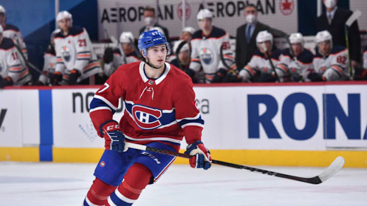 MONTREAL, QC - MAY 12: Alexander Romanov Montreal Canadiens (Photo by Minas Panagiotakis/Getty Images)
