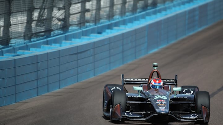 AVONDALE, AZ – APRIL 06: Zach Veach #26 driver of the Andretti Autosport Honda IndyCar (Photo by Christian Petersen/Getty Images)