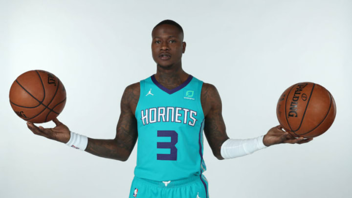 OKC Thunder team previews: Terry Rozier #3 of the Charlotte Hornets poses for a portrait during Media Day. (Photo by Kent Smith/NBAE via Getty Images)