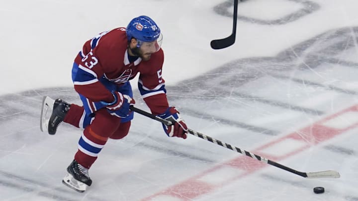 Aug 16, 2020; Toronto, Ontario, CAN; Montreal Canadiens Victor Mete Mandatory Credit: John E. Sokolowski-USA TODAY Sports