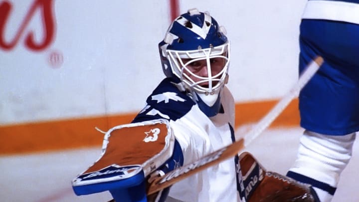 TORONTO, ON – DECEMBER 29: Allan Bester #30. (Photo by Graig Abel/Getty Images)