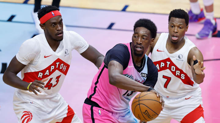 Miami Heat: Bam Adebayo, Toronto Raptors: Pascal Siakam, Kyle Lowry