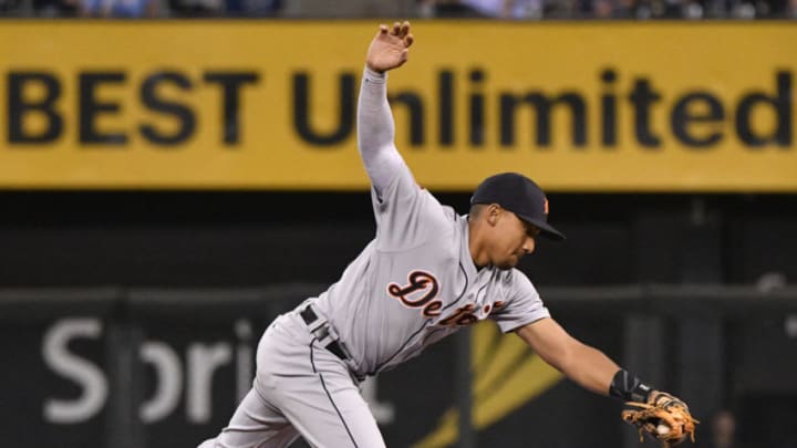 KANSAS CITY, MO - SEPTEMBER 28: Dixon Machado (Photo by Ed Zurga/Getty Images)