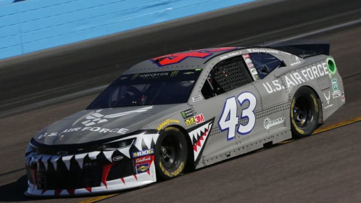 AVONDALE, ARIZONA - NOVEMBER 08: Bubba Wallace, driver of the #43 United States Air Force Chevrolet, practices for the Monster Energy NASCAR Cup Series Bluegreen Vacations 500 at ISM Raceway on November 08, 2019 in Avondale, Arizona. (Photo by Jonathan Ferrey/Getty Images)
