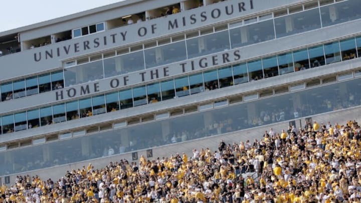 COLUMBIA, MO - NOVEMBER 7: A general view of the field taken during the game between the Baylor Bears and the Missouri Tigers at Faurot Field at Memorial Stadium on November 7, 2009 in Columbia, Missouri. (Photo by Jamie Squire/Getty Images)