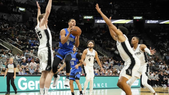 Jalen Suggs has had an uneven start to his rookie season. But the Orlando Magic guard is still doing good things. Mandatory Credit: Scott Wachter-USA TODAY Sports