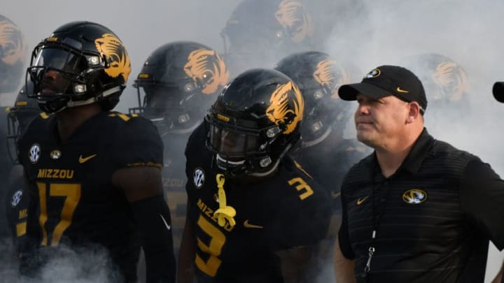 Barry Odom head coach of Mizzou football (Photo by Ed Zurga/Getty Images)