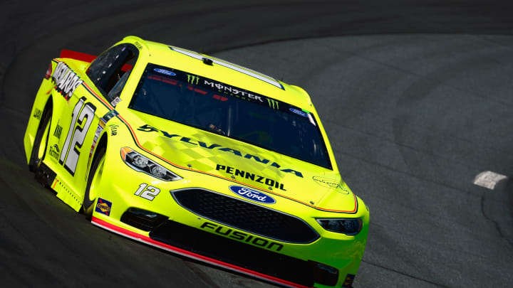 LOUDON, NH – JULY 20: Ryan Blaney, driver of the #12 Menards/Sylvania Ford (Photo by Robert Laberge/Getty Images)