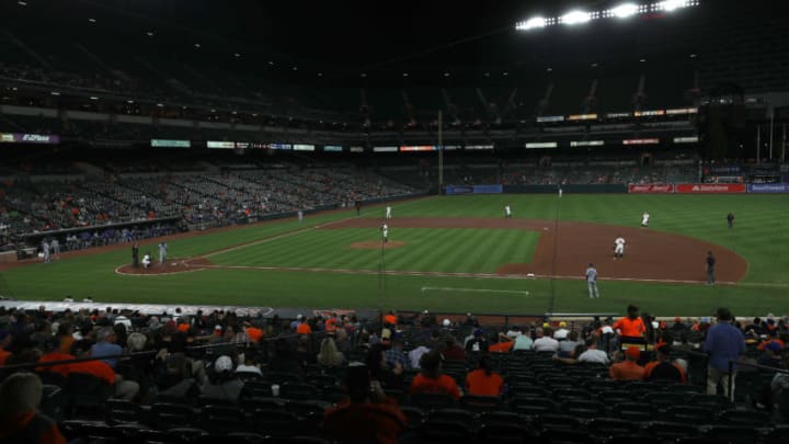 BALTIMORE, MARYLAND - SEPTEMBER 19: A general view during the Baltimore Orioles and Toronto Blue Jays game at Oriole Park at Camden Yards (Photo by Rob Carr/Getty Images)