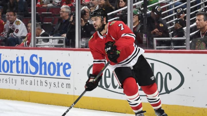 CHICAGO, IL - OCTOBER 12: Brent Seabrook