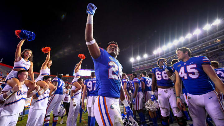 GAINESVILLE, FL - NOVEMBER 18: Kylan Johnson