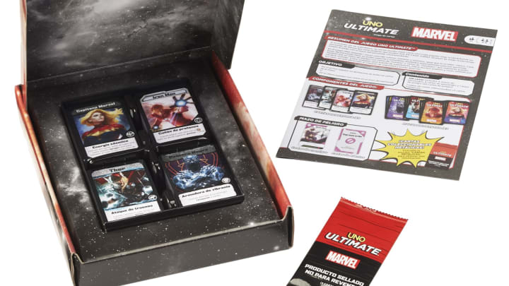 UNO Unveils Collectible Marvel Trading CardsPhotographer Jeremy LloydStylist Alphonse Neri