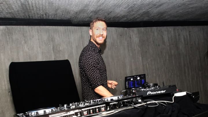 LOS ANGELES, CA - JUNE 29: Calvin Harris performs at his album launch party at a private residence on June 29, 2017 in Los Angeles, California. (Photo by Tommaso Boddi/Getty Images for CH US Inc.)
