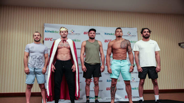 Kinektic Submission Grappling Tournament official weigh-ins (photo by Amy Kaplan/Fansided)