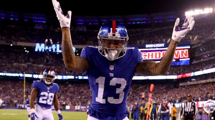 EAST RUTHERFORD, NJ - NOVEMBER 14: Odell Beckham Jr. (Photo by Al Bello/Getty Images)
