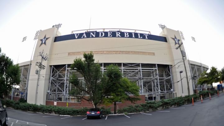 NASHVILLE, TN - SEPTEMBER 07: General view of the Vanderbilt Stadium on September 7, 2013 in Nashville, Tennessee. (Photo by Frederick Breedon/Getty Images)