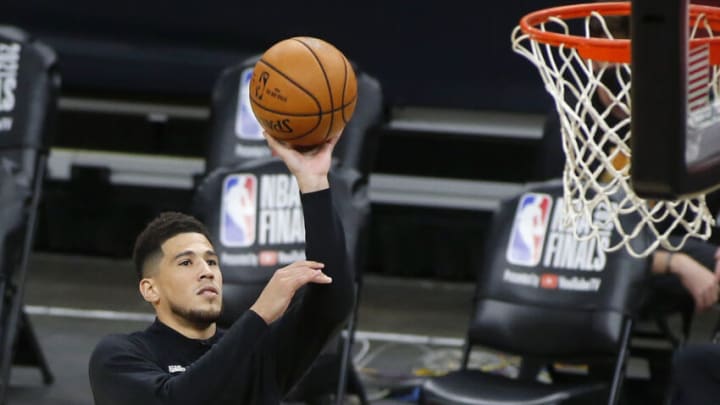 Phoenix Suns, Devin Booker (Photo by Ralph Freso/Getty Images)