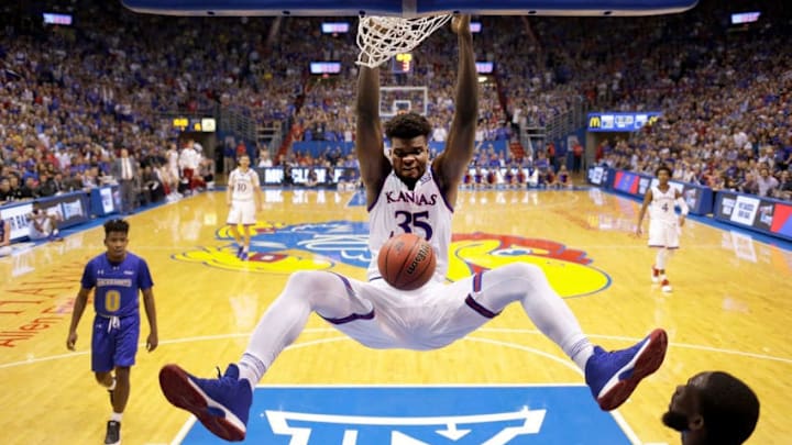 Kansas Jayhawks center Udoka Azubuike - (Photo by Jamie Squire/Getty Images)