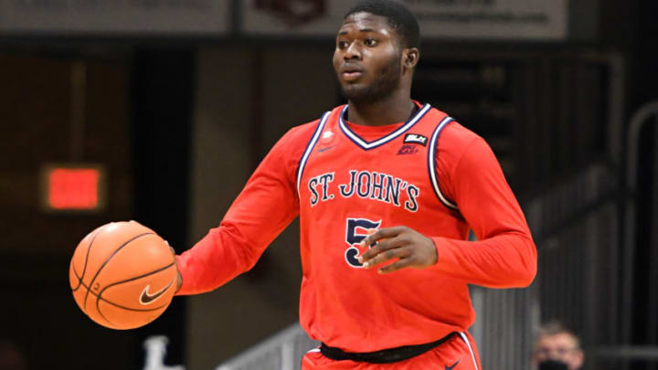 St. John's basketball guard Dylan Addae-Wusu (Photo by Mitchell Layton/Getty Images)