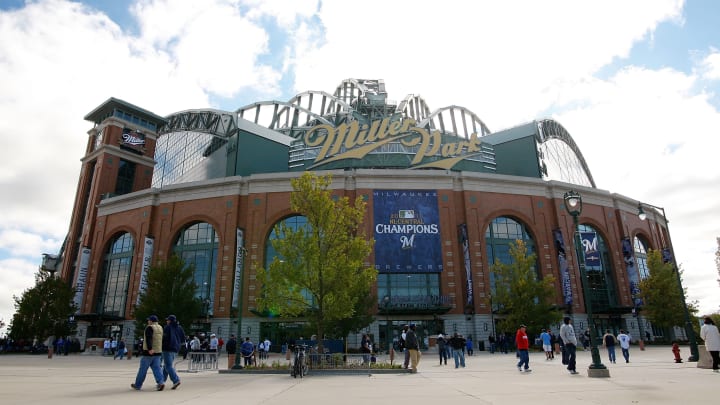 MILWAUKEE, WI – OCTOBER 01: A general view of Miller Park is seen prior to the Game One of the National League Division Series between the Milwaukee Brewers and the Arizona Diamondbacks at Miller Park on October 1, 2011 in Milwaukee, Wisconsin. (Photo by Jared Wickerham/Getty Images)