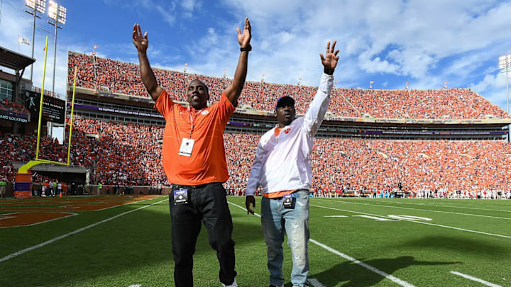 James Davis and CJ Spiller