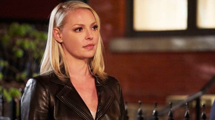SUITS -- "Revenue Per Square Foot" Episode 804 -- Pictured: Katherine Heigl as Samantha Wheeler -- (Photo by: Ian Watson/USA Network)