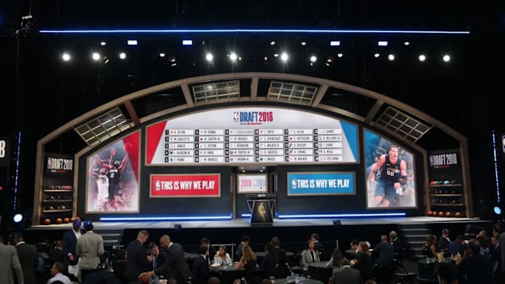 NEW YORK, USA - JUNE 21: NBA draft 2018 in Barclays Center in New York, United States on June 21, 2018. (Photo by Mohammed Elshamy/Anadolu Agency/Getty Images)