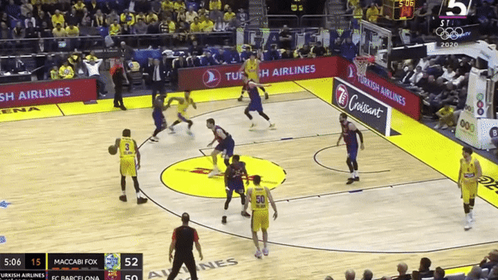 Avdija off dribble handoff, good lob pass to man rolling for alley oop lay in