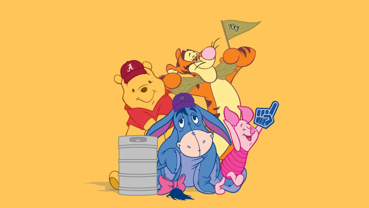 Winnie the Pooh: The College Years // Anthony Guagliardo / FanSided