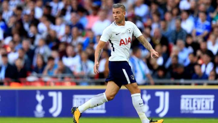 LONDON, ENGLAND - AUGUST 05: Toby Alderweireld of Tottenham Hotspur during the Pre-Season Friendly match between Tottenham Hotspur and Juventus on August 5, 2017 in London, England. (Photo by Stephen Pond/Getty Images)