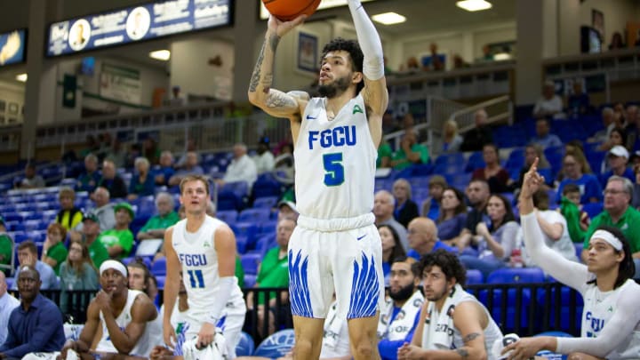 Florida Gulf Coast Eagles guard Tavian Dunn-Martin ASUN Basketball